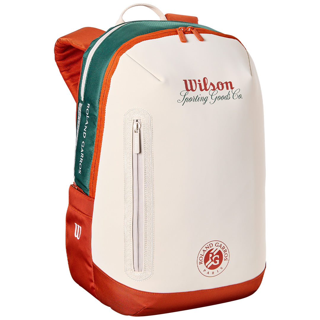 Wilson Roland Garros 2026 cream tennis backpack